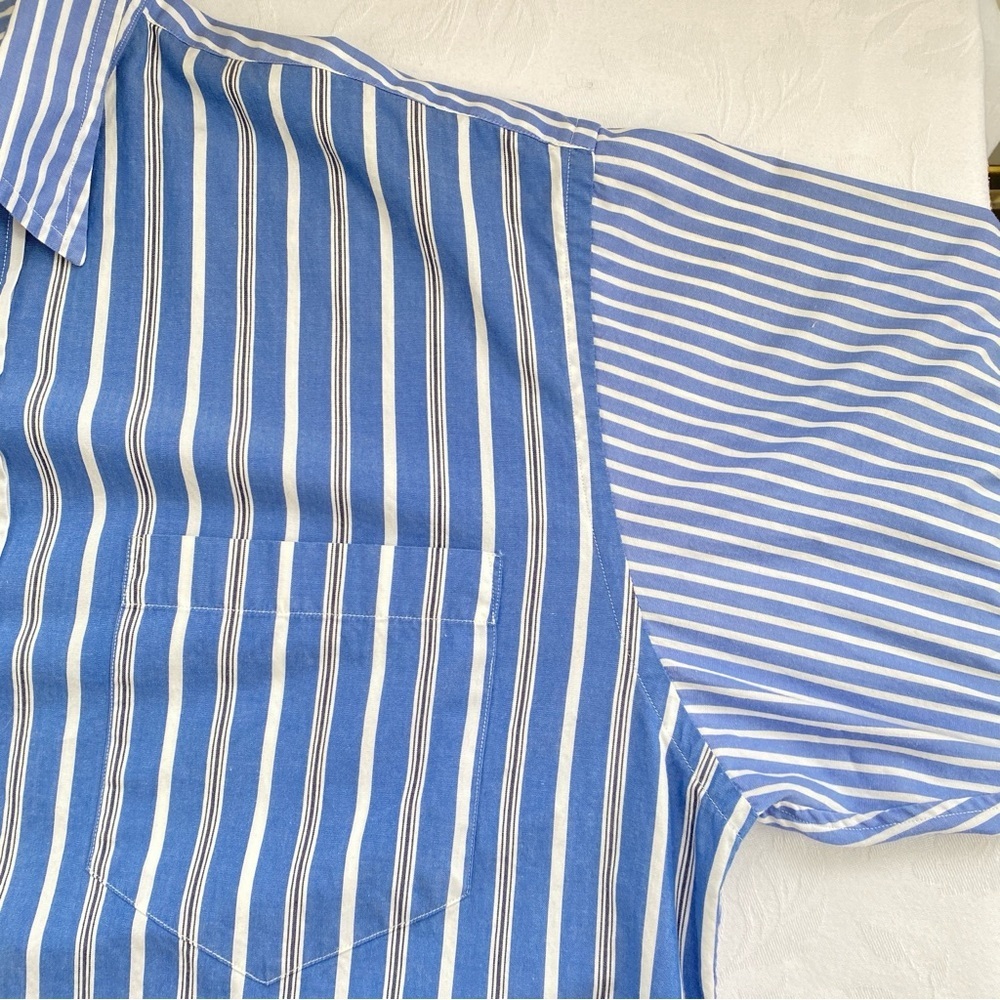Ralph Lauren Blue Label Striped Button Down Shirt True Vintage 1990s - Picture 4 of 13
